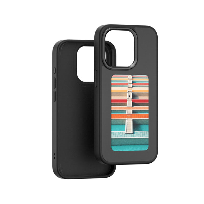 E-Ink iPhone Case NFC display on Phone Case
