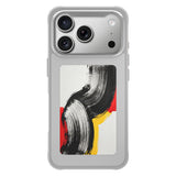 E-Ink iPhone 17 Phone Case NFC display on Phone Case 4.0" HD Four Color DIY Photo Display